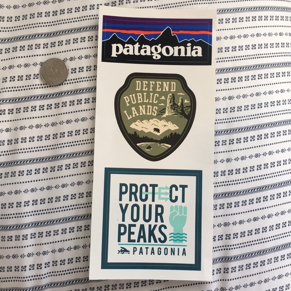 Patagonia sticker sheet